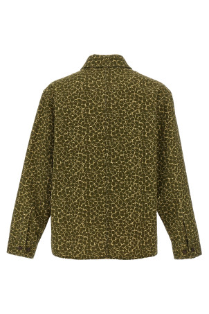 Floral print overshirt Green Floral print overshirt Green