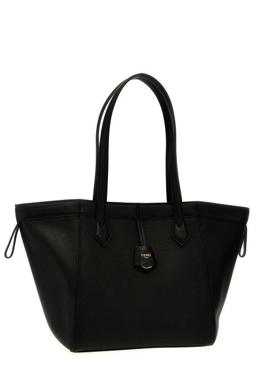 Сумка-шоппер Fendi Origami Medium, черная Сумка-шоппер Fendi Origami Medium, черная