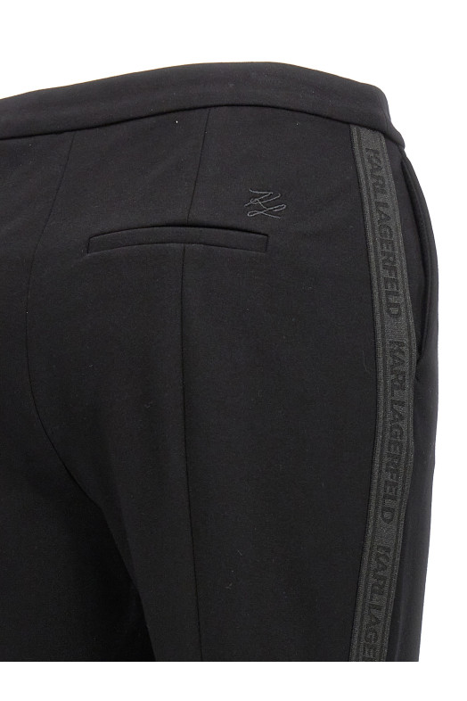 Брюки Punto Черные KARL LAGERFELD (235W1000999)