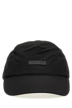 Кепка з логотипом, чорна FEAR OF GOD (FG870031NYL001) Кепка з логотипом, чорна FEAR OF GOD (FG870031NYL001)