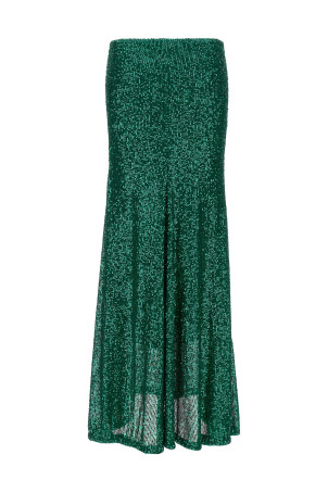 'Maria Cristina' long skirt Green 'Maria Cristina' long skirt Green