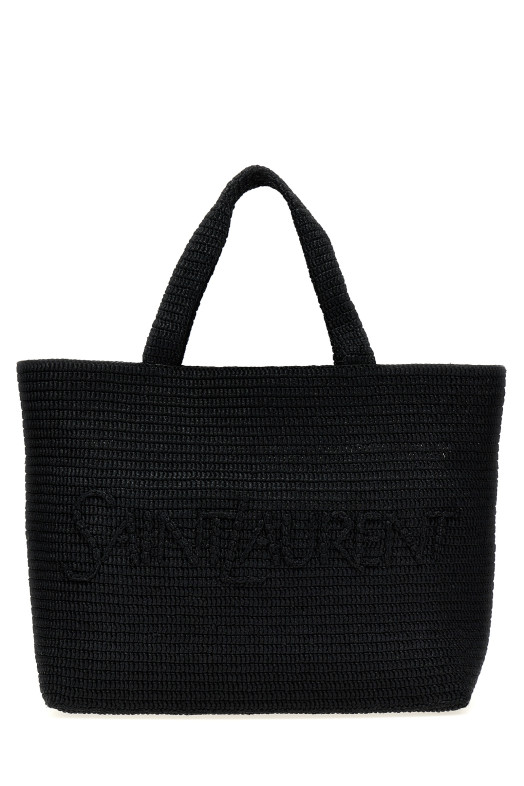SAINT LAURENT 'rafia' сумка-тоут Черный (756269GAAEI1000) SAINT LAURENT 'rafia' сумка-тоут Черный (756269GAAEI1000)