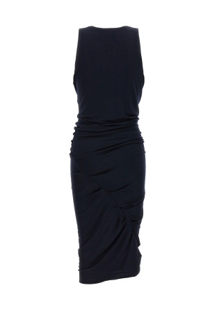 Платье из джерси Синее SAINT LAURENT (776444Y3I394140) Платье из джерси Синее SAINT LAURENT (776444Y3I394140)