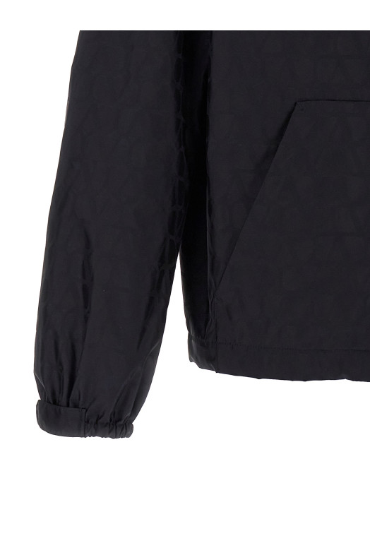 Вітровка Valentino «Toile Iconographe» Синя (5V3CI3519VFYE6) Вітровка Valentino «Toile Iconographe» Синя (5V3CI3519VFYE6)