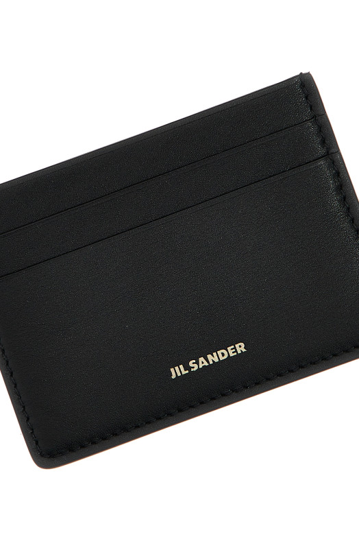 Візитниця з логотипом чорна JIL SANDER J25VL0009P5458001 Візитниця з логотипом чорна JIL SANDER J25VL0009P5458001
