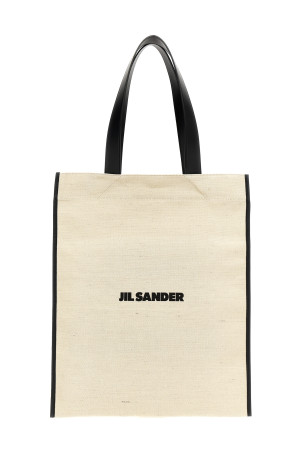 Средняя сумка для покупок JIL SANDER 'Flat' Черно-серый J26WC0018P7060280 Средняя сумка для покупок JIL SANDER 'Flat' Черно-серый J26WC0018P7060280
