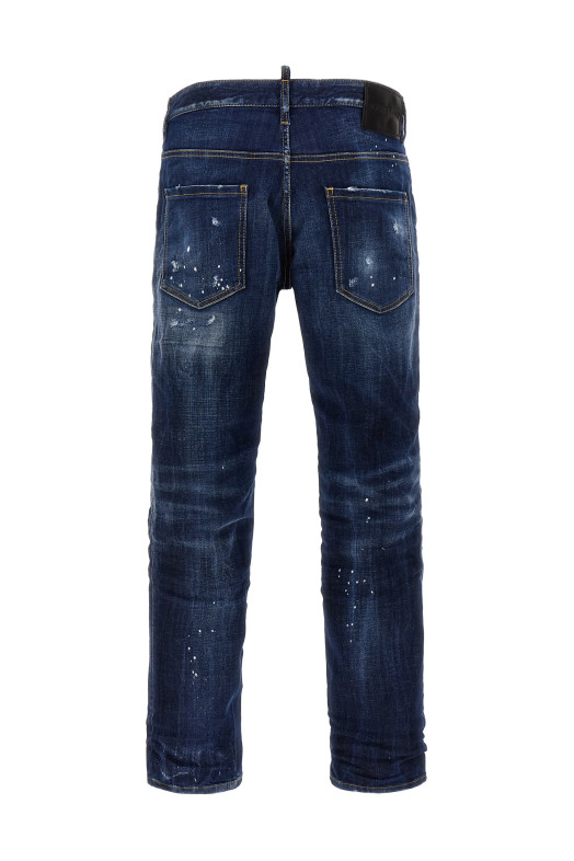 Джинсы DSQUARED2 'Skater' Синие (S74LB1556S30664470) Джинсы DSQUARED2 'Skater' Синие (S74LB1556S30664470)