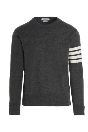 '4 bar' sweater Gray