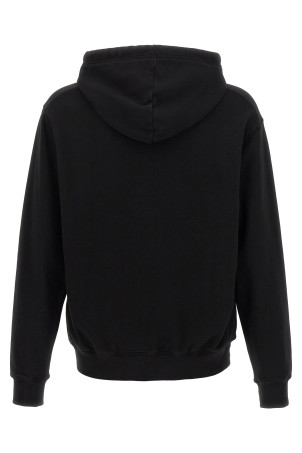 Худі з принтом логотипу чорно-сіре DSQUARED2 S74GU0664D25002900 Худі з принтом логотипу чорно-сіре DSQUARED2 S74GU0664D25002900