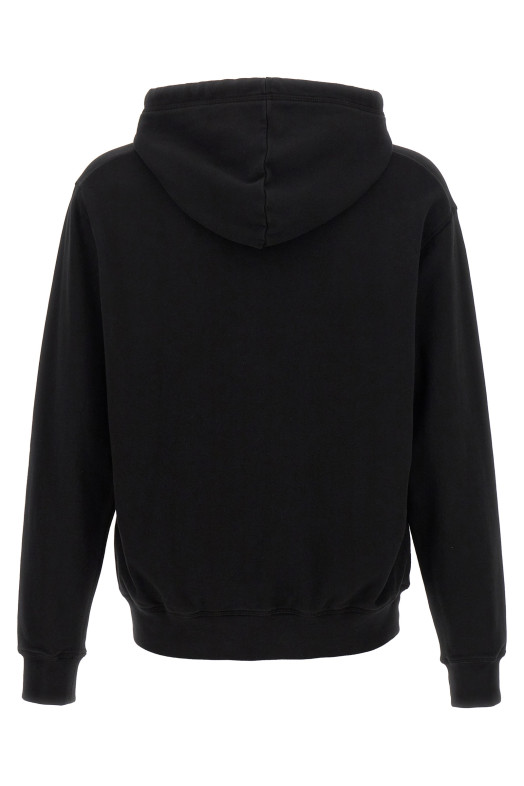 Худі з принтом логотипу чорно-сіре DSQUARED2 S74GU0664D25002900 Худі з принтом логотипу чорно-сіре DSQUARED2 S74GU0664D25002900