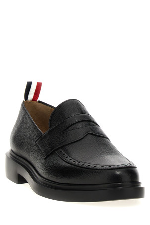 Мокасины THOM BROWNE 'Penny' Черный MFD054G00198001 Мокасины THOM BROWNE 'Penny' Черный MFD054G00198001