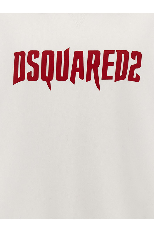 Толстовка з логотипом Біла DSQUARED2 (S74GU0815S25516100) Толстовка з логотипом Біла DSQUARED2 (S74GU0815S25516100)