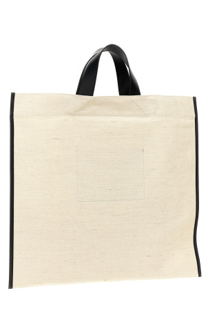 Сумка для покупок «Border Book Tote Square» Черно-серая (J07WD0105P7060280) Сумка для покупок «Border Book Tote Square» Черно-серая (J07WD0105P7060280)