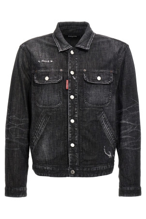 'Boxy Jean' jacket Black 'Boxy Jean' jacket Black