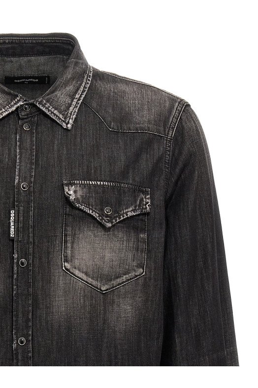 'Classic Western' shirt Black 'Classic Western' shirt Black