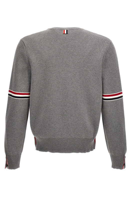 Класичний светр Сірий THOM BROWNE (MKA326AY3001055)