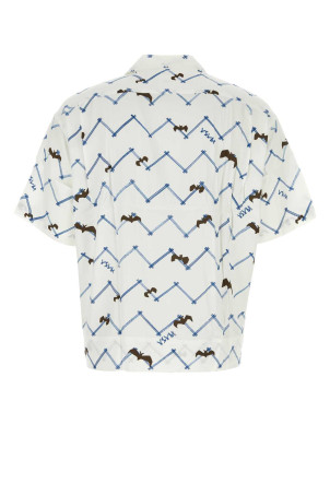 Printed rayon Copa shirt White VISVIM (0123105011019)