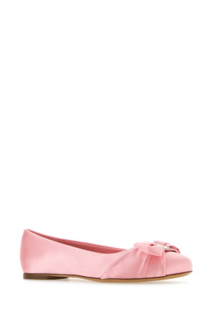 Pink satin Varina ballerinas Pink SALVATORE FERRAGAMO (01F7887633171C) Pink satin Varina ballerinas Pink SALVATORE FERRAGAMO (01F7887633171C)