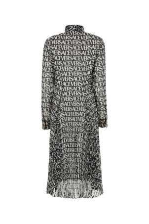 Сорочка-сукня з принтом з крепу VERSACE (10087411A06321) Сорочка-сукня з принтом з крепу VERSACE (10087411A06321)