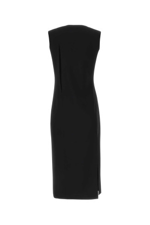 Чорна сукня з ацетатної суміші VERSACE (10097491A00540) Чорна сукня з ацетатної суміші VERSACE (10097491A00540)