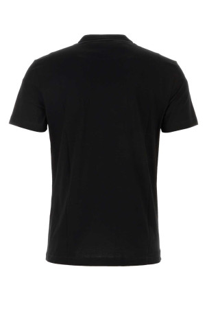 Black cotton t-shirt VERSACE (10116941A08584) Black cotton t-shirt VERSACE (10116941A08584)