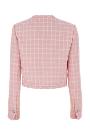Embroidered tweed blazer VERSACE (10135251A10442) Embroidered tweed blazer VERSACE (10135251A10442)