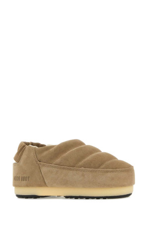 Beige suede Evolution slippers Blue MOON BOOT (14601500) Beige suede Evolution slippers Blue MOON BOOT (14601500)