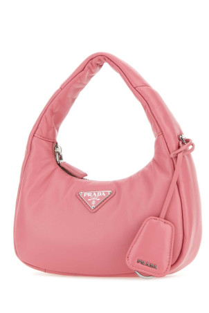 Рожева шкіряна міні-сумочка Prada Soft (1BA384VOVZ2DYI) Рожева шкіряна міні-сумочка Prada Soft (1BA384VOVZ2DYI)