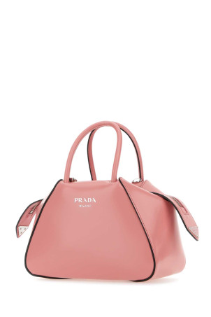 Pink leather handbag PRADA (1BA385ZO6) Pink leather handbag PRADA (1BA385ZO6)