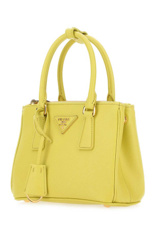 Yellow leather handbag PRADA (1BA906VEOMNZV) Yellow leather handbag PRADA (1BA906VEOMNZV)