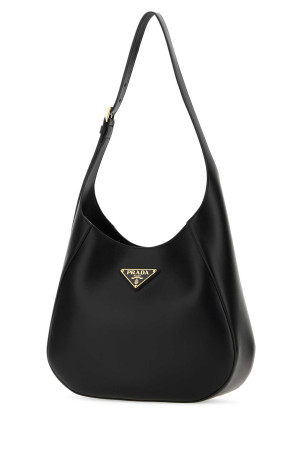 Чорна шкіряна сумка через плече Black PRADA (1BC1962AIX) Чорна шкіряна сумка через плече Black PRADA (1BC1962AIX)