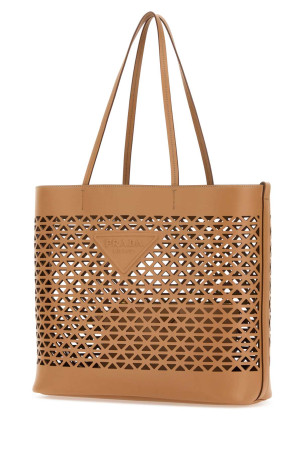 Сумка для покупок з пісочного шкіри PRADA (1BG5032CY4)