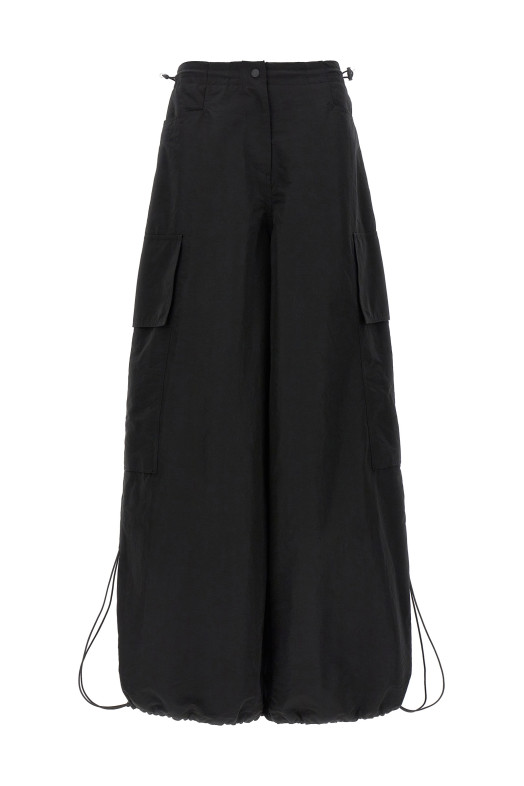 Брюки-парашют Black PALM ANGELS (PWCF009E23FAB00110101010)