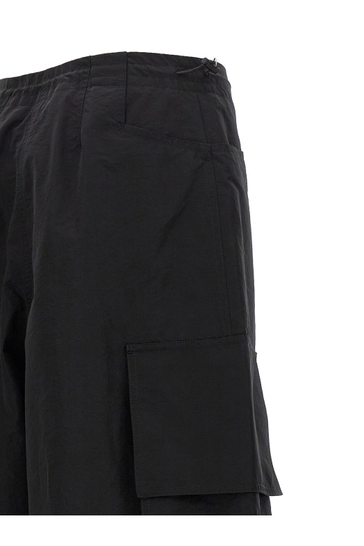 Брюки-парашют Black PALM ANGELS (PWCF009E23FAB00110101010)