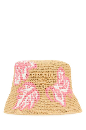 Капелюх-відро з рафії PRADA (1HC1372CL1) Капелюх-відро з рафії PRADA (1HC1372CL1)