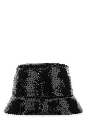 Black sequins bucket hat PRADA (1HC1372D0G) Black sequins bucket hat PRADA (1HC1372D0G)