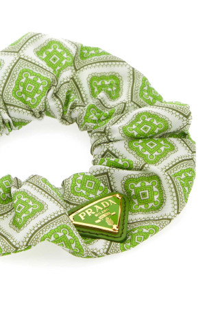 Скручена резинка з принтом PRADA (1IF0152CXP) Скручена резинка з принтом PRADA (1IF0152CXP)