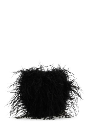 Black feathers clutch ALEXANDER WANG (20123C01F) Black feathers clutch ALEXANDER WANG (20123C01F)