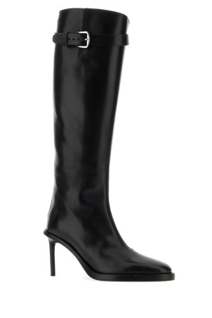 Чорні шкіряні чоботи ANN DEMEULEMEESTER (2302WH18LT049) Чорні шкіряні чоботи ANN DEMEULEMEESTER (2302WH18LT049)