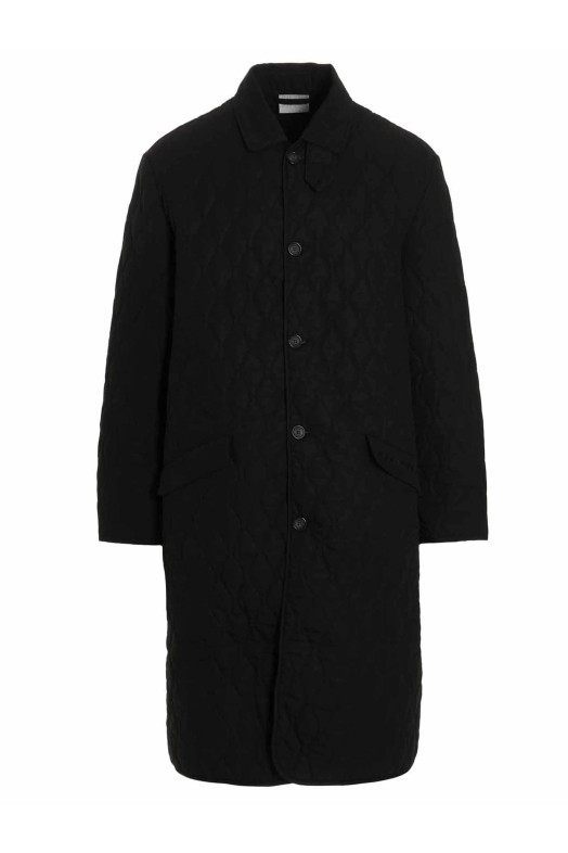 Quilted Hunter' coat Black