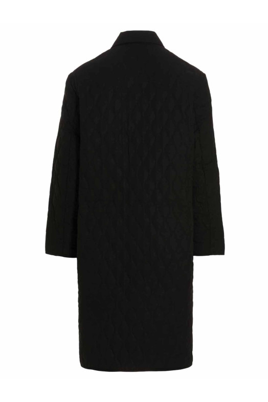 Quilted Hunter' coat Black