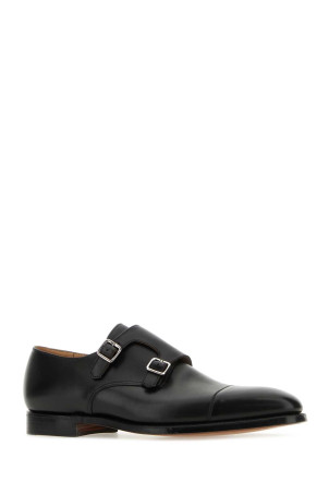 Black leather Lowndes monk strap shoes Black CROCKETT&JONES (25170AC01L1) Black leather Lowndes monk strap shoes Black CROCKETT&JONES (25170AC01L1)