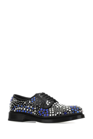 Embellished leather lace-up shoes PRADA (2EA151FX0003D30) Embellished leather lace-up shoes PRADA (2EA151FX0003D30)