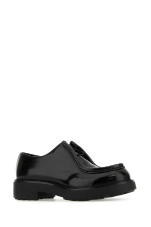 Черные кожаные ботинки на шнурках Diapason Черные PRADA (2EG419FG000055) Черные кожаные ботинки на шнурках Diapason Черные PRADA (2EG419FG000055)