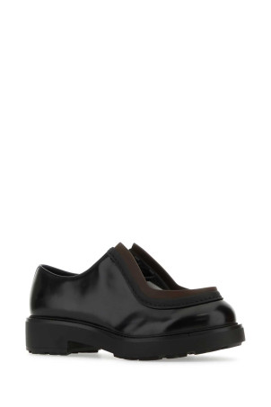 Black leather Diapason lace-up shoes PRADA (2EG421055) Black leather Diapason lace-up shoes PRADA (2EG421055)