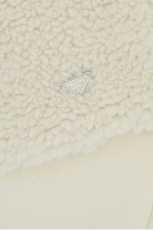 Шарф-палантин з слонової кістки PRADA (2FS0292FLI) Шарф-палантин з слонової кістки PRADA (2FS0292FLI)