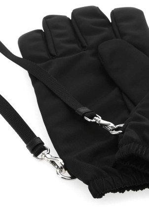 Black Re-Nylon gloves Black PRADA (2GG1701WQ8) Black Re-Nylon gloves Black PRADA (2GG1701WQ8)