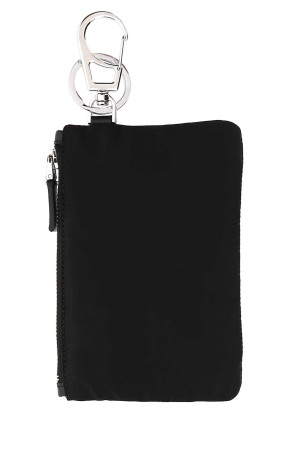 Чорний нейлоновий брелок для ключів Black PRADA (2TT1172DMK) Чорний нейлоновий брелок для ключів Black PRADA (2TT1172DMK)