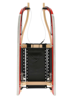 Багатоколірні дерев'яні санчата Black PRADA (2XD0362D1C)