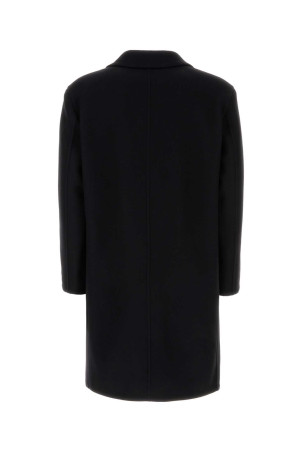 Black wool blend oversize coat Black VALENTINO GARAVANI (3V3CAG828U4)